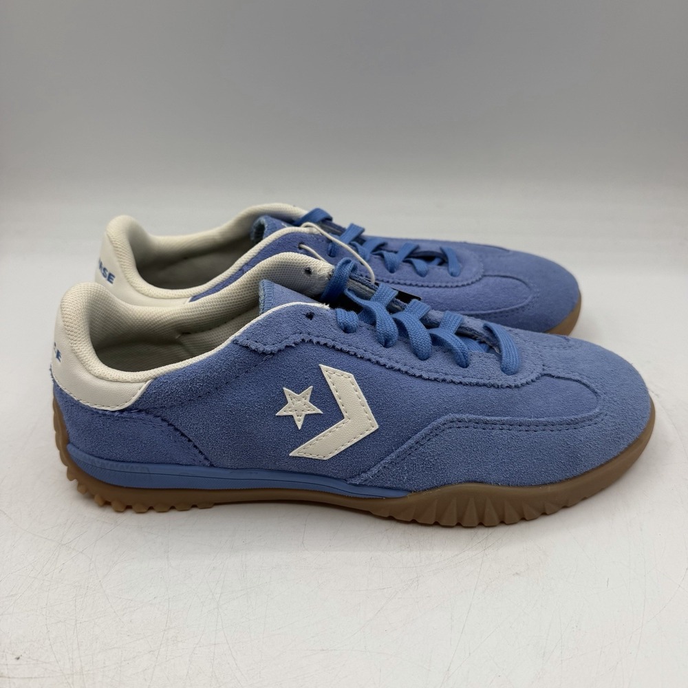 Converse Run Star Trainer OX Shoes Womens Sz 7 Open Sky Blue Low Snekers A11504C